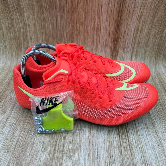 Nike Other - Nike Zoom Ja Fly 4 Track Spikes Men's 9.5 Bright Crimson Volt DR2741-601 NEW